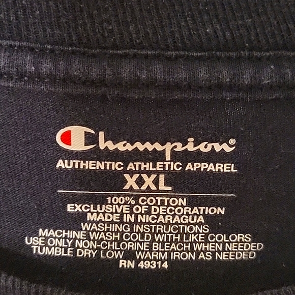 Champion Men's West Virginia Mountaineers t-shirt, Size XXL - Picture 3 of 4